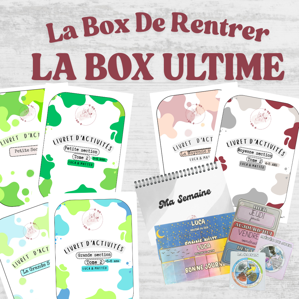 La Box De Rentrer "LA BOX ULTIME"