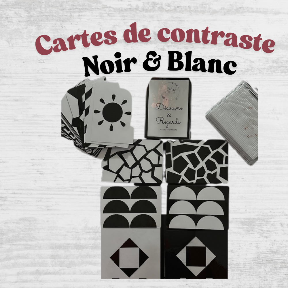 LOT Cartes Noir & Blanc ET Couleurs