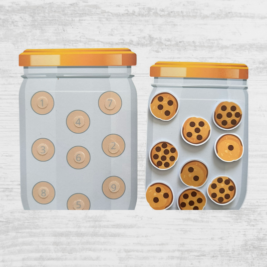 Le jeu des cookies «Apprendre les chiffres »