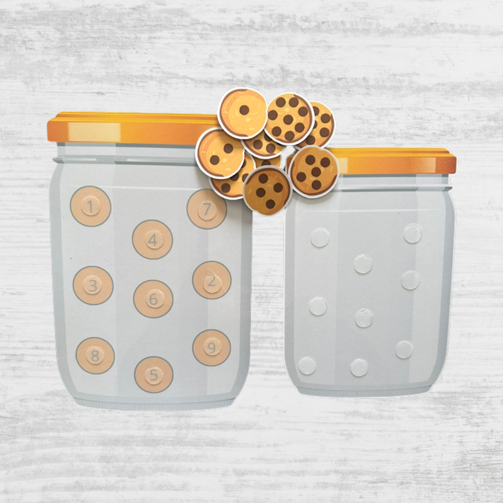 Le jeu des cookies «Apprendre les chiffres »