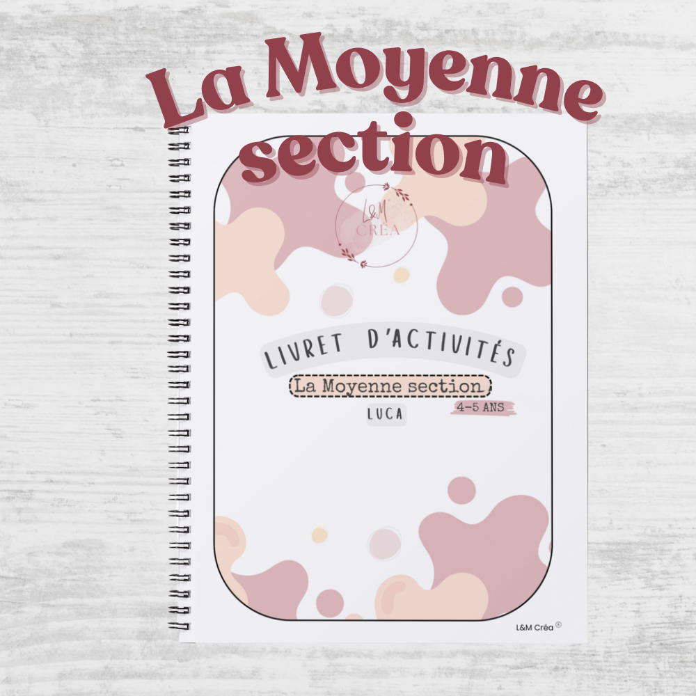 Livret activités «Moyenne Section»