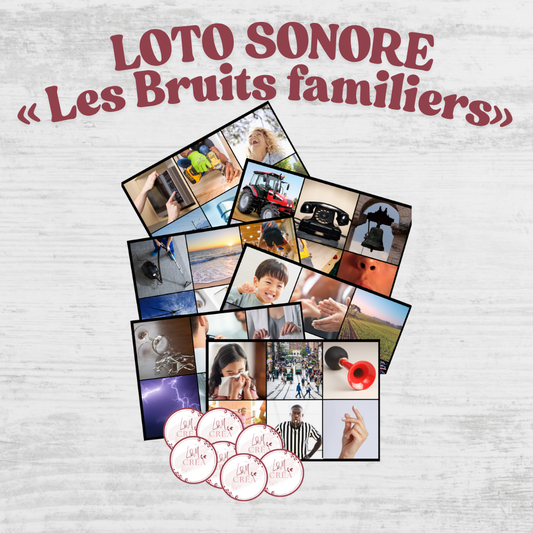 LOTO SONORE (Plusieurs thèmes)
