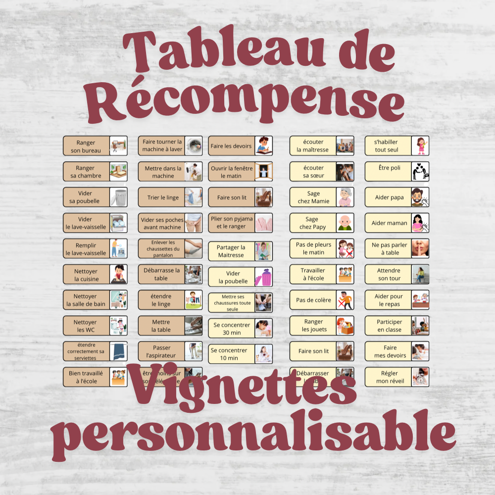 Mon Tableau de récompense