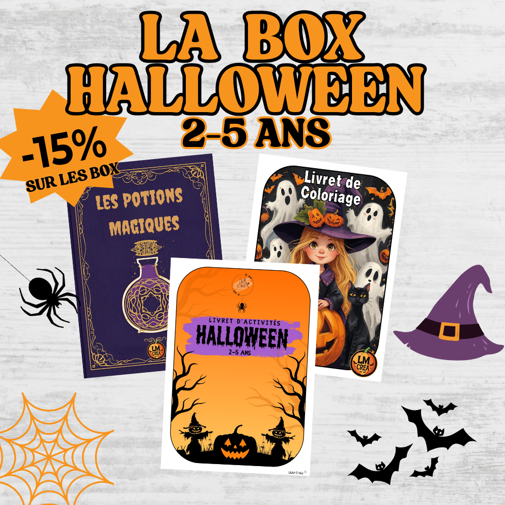 LA  BOX  Halloween (2- 5 ANS)