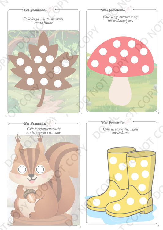 Livret Activités "Gommettes"