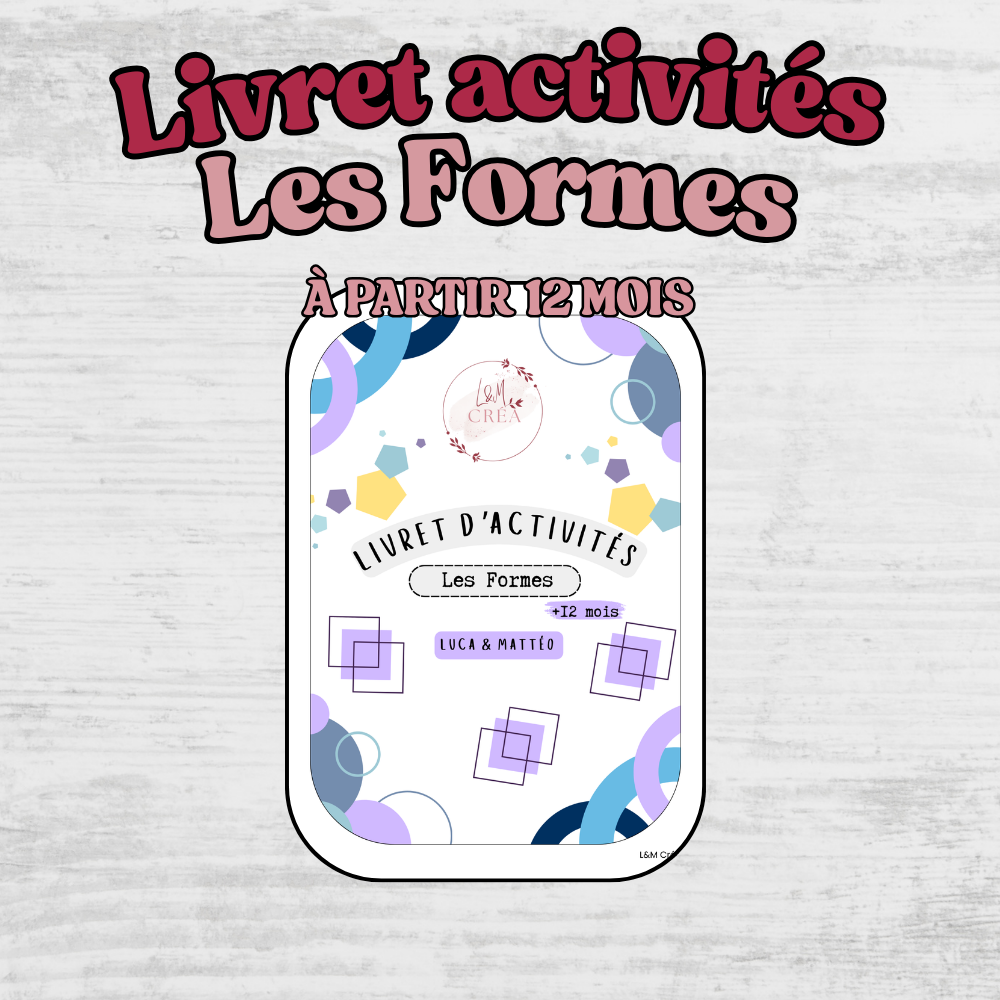 Livret activités «Les Formes»