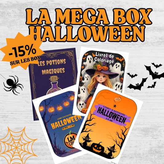 LA MEGA BOX  Halloween (18 MOIS 5 ANS)