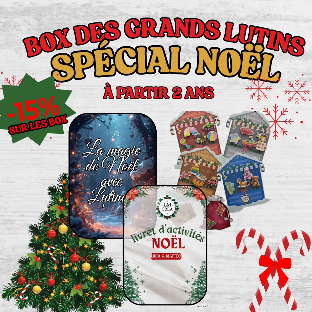 MEGA BOX DE  NOËL(12mois- 4 ans)