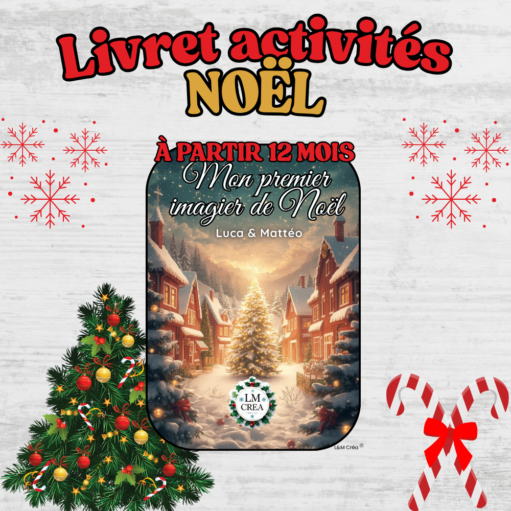 Livret activités «Noël» (12 mois)