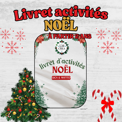Livret activités «Noël» (2 ans)