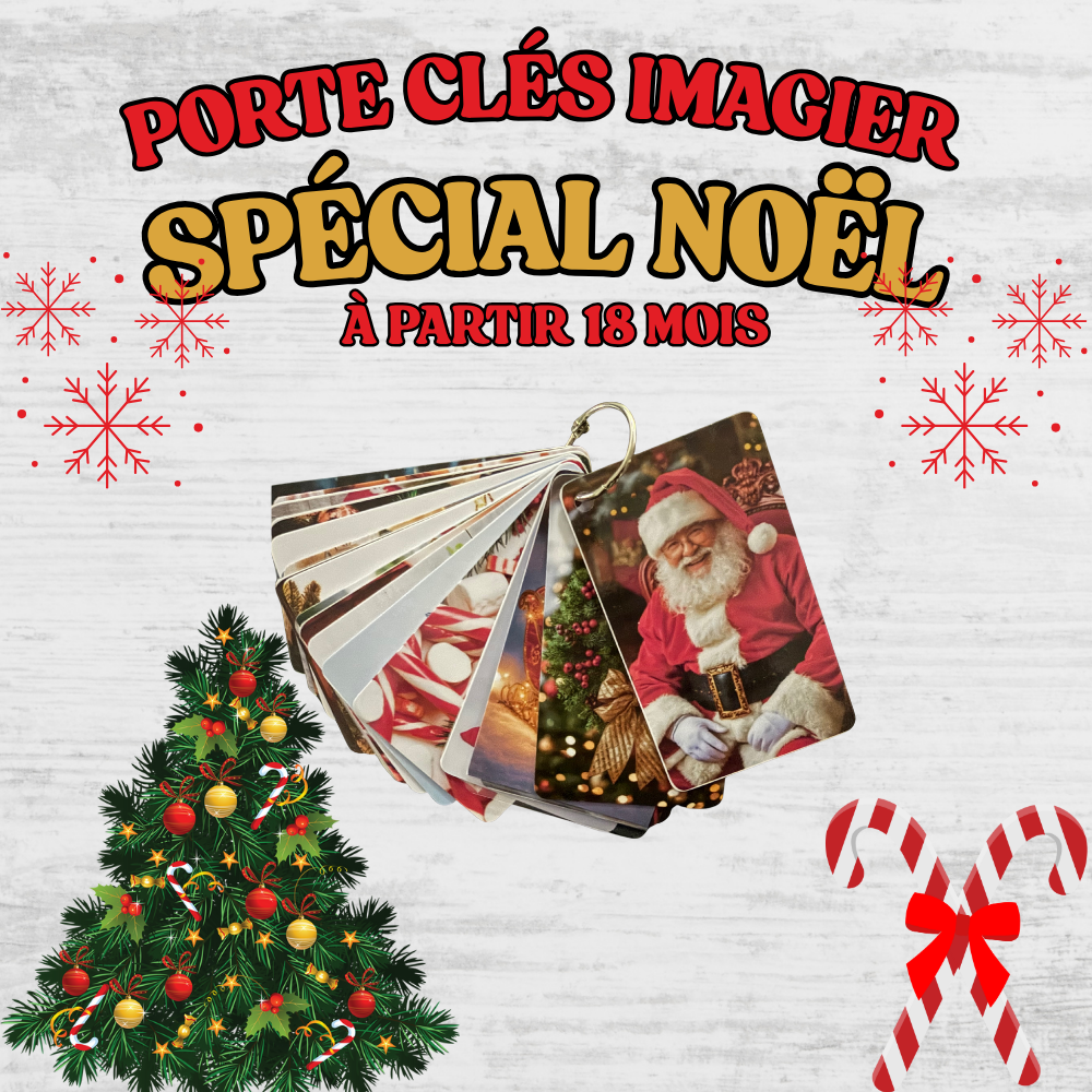 Porte-clés IMAGIER Spéciale NOËL
