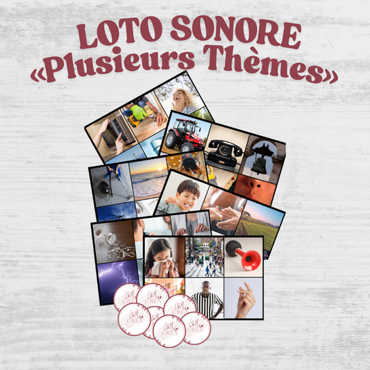 LOTO SONORE (Plusieurs thèmes)