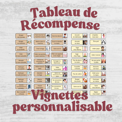 Mon Tableau de récompense