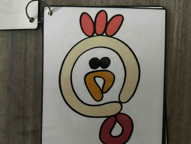 Cartes de modelage pâte à modeler