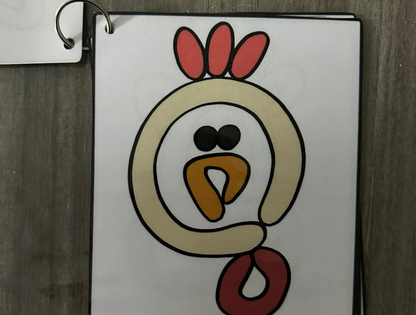 Cartes de modelage pâte à modeler